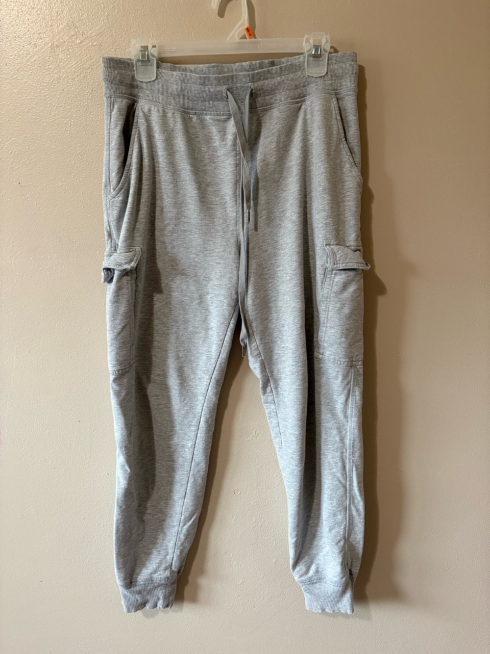 Aerie Gray Cargo Jogger Pants women’s size medium